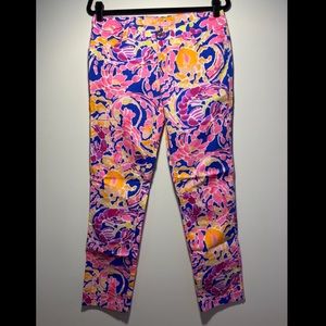 Lilly Pulitzer Iris Blue Shrimply Chic Ankle Pant